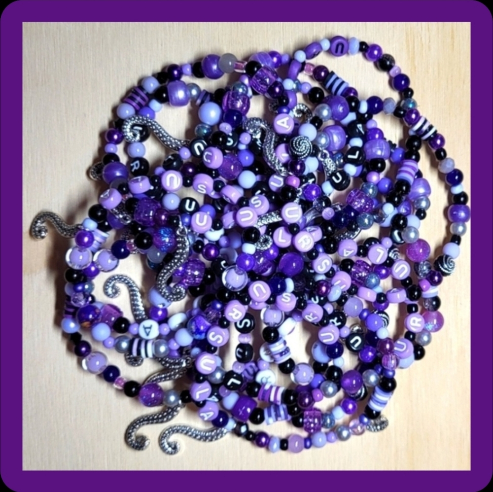 Little Mermaid- Ursula Friendship Bracelet